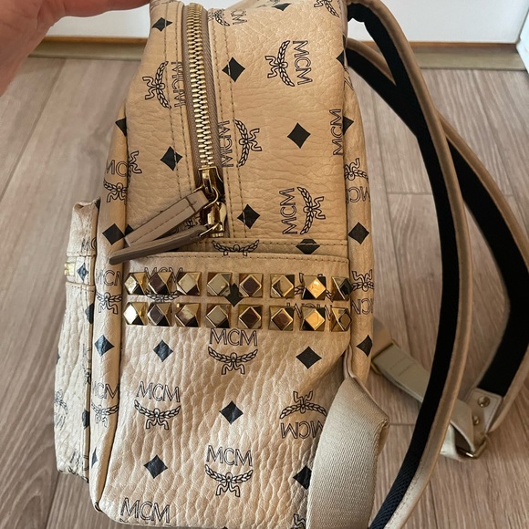 Authentic MCM - Stark Side Studs Backpack - Picture 10 of 17